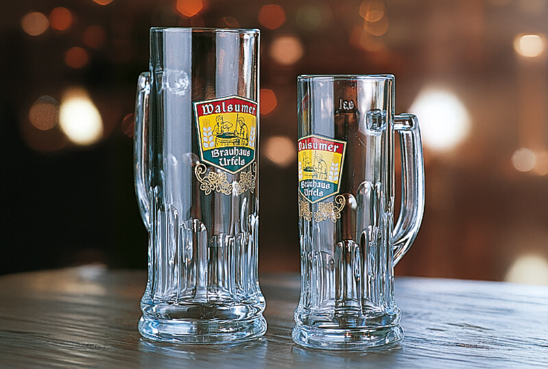 Brauhaus-Krüge mit Logo